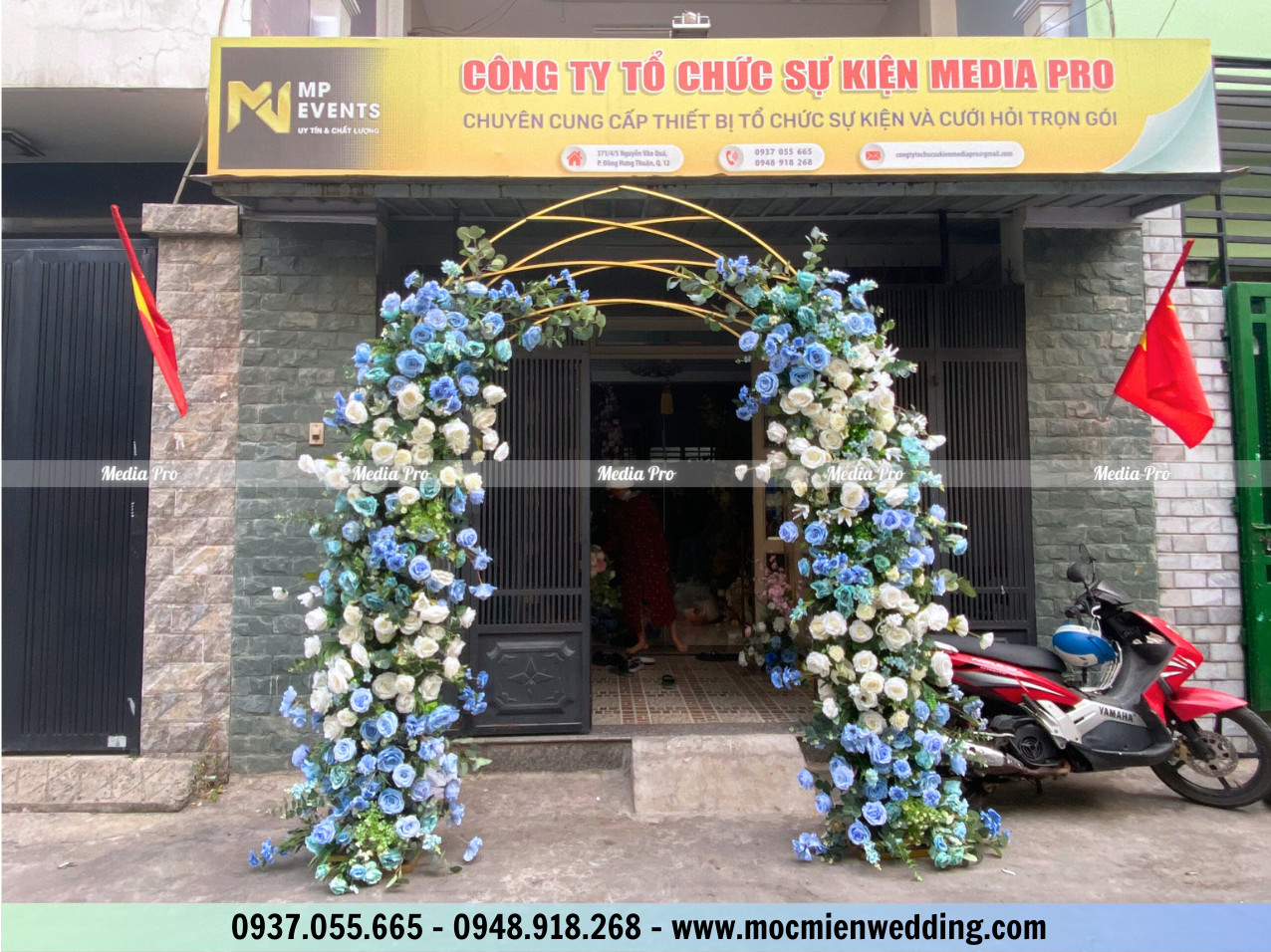 Cổng hoa thanh lý độ mới 85-90%