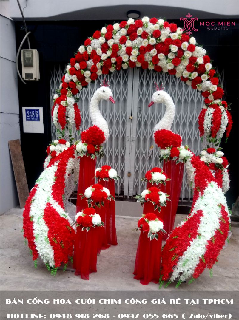 Bán cổng hoa cưới giá rẻ tại Bình Dương