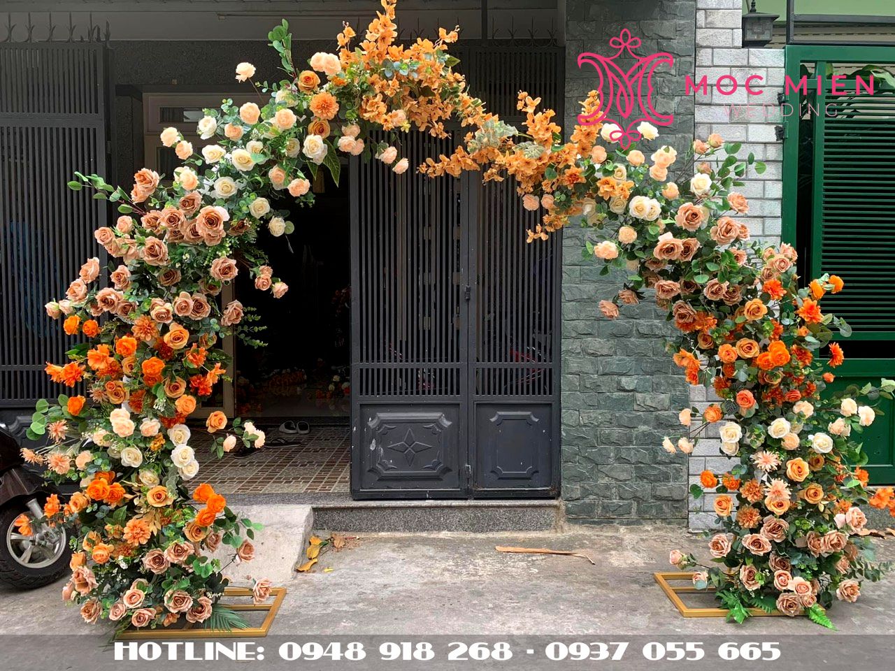 Cho thuê cổng hoa cưới giá rẻ