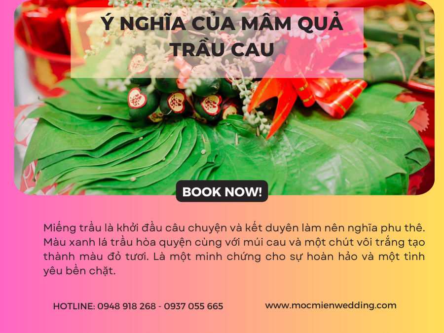 Ý nghĩa mâm quả trầu cau