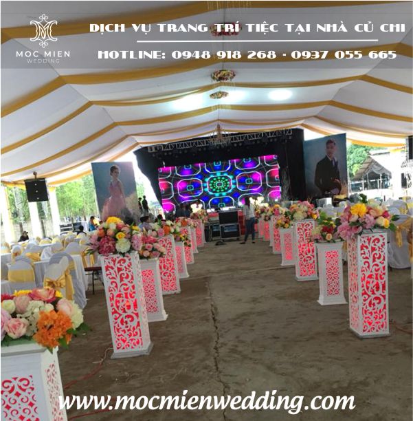 Cho thuê âm thanh -ánh sáng -màn hình led chuyên nghiệp cho tiệc cưới tại nhà TPHCM