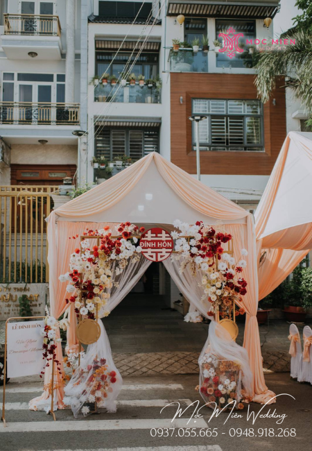 Dịch vụ cung cấp rạp cưới hỏi đẹp tại Bình Tân