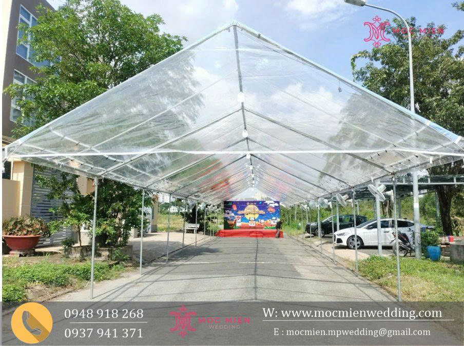 Cho thuê khung rạp trong suốt tổ chức lễ trung thu