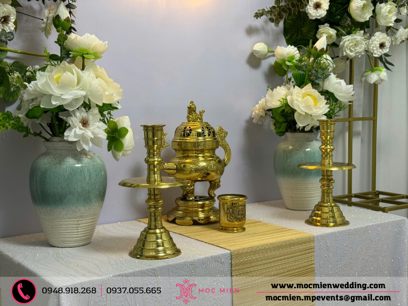 Trang trí trọn gói gia tiên tại Tân Bình