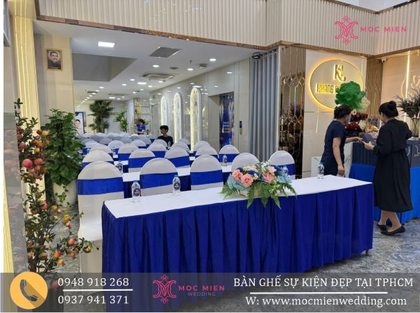 Cung cấp bàn ghế tổ chức hội thảo