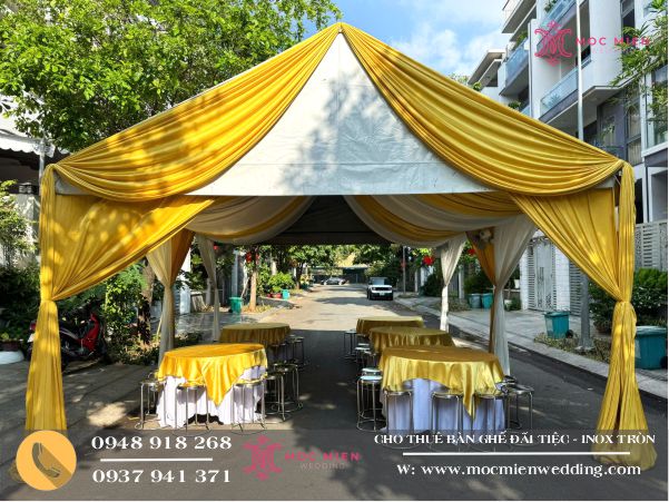Cho thuê bàn ghế đãi tiệc đám giỗ tại Thủ Đức ( cho thuê khung rạp đám giỗ đẹp) 