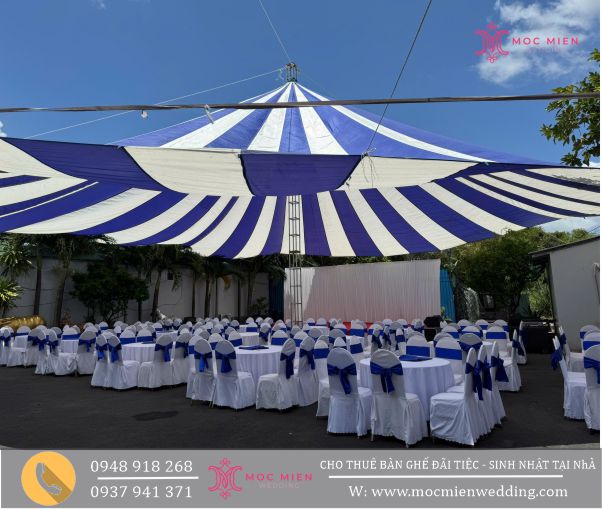 Cho thuê ghế banquet cho tiệc sinh nhật tại nhà quận 8