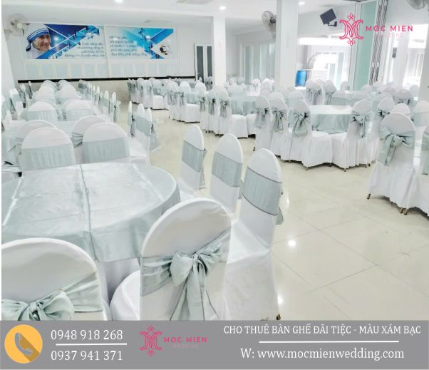 Đơn vị cho thuê bàn ghế ăn tiệc số lượng lớn tại Bình Thạnh