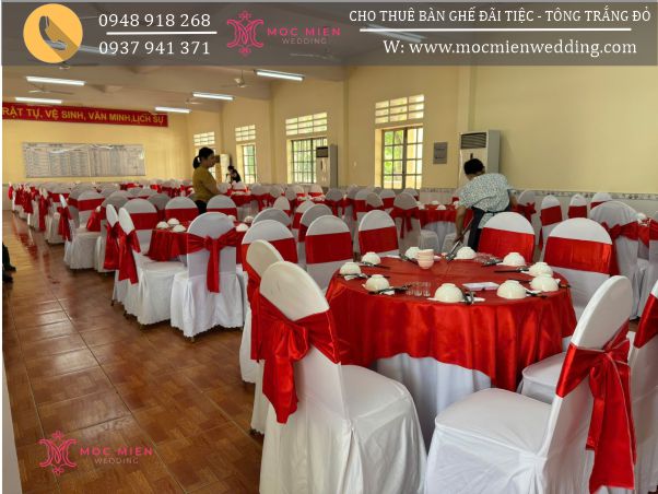 Đơn vị cho thuê bàn ghế giá rẻ tại Tân Bình