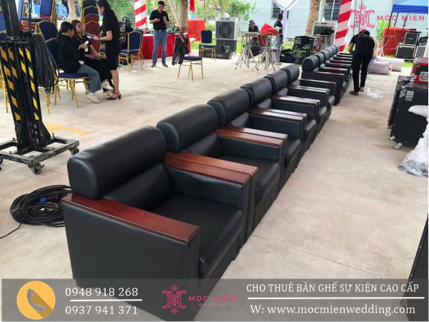 Cho thuê ghế sofa tổ chức sự kiện tại Bình Dương