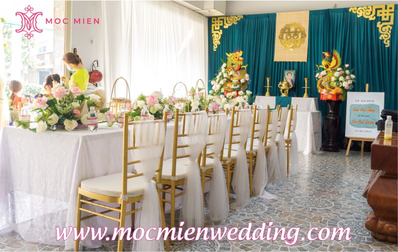 Dịch vụ trang trí gia tiên đám cưới - đám hỏi trọn gói tại quận 12