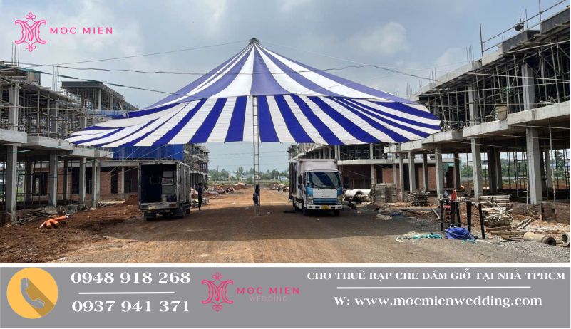 Cho thuê dù sự kiện đường kính 20m