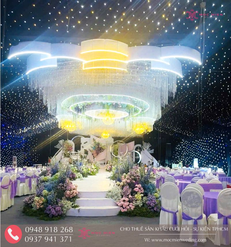 CHO THUÊ SÂN KHẤU CƯỚI HỎI SỰ KIỆN CHUYÊN NGHIỆP TẠI TPHCM