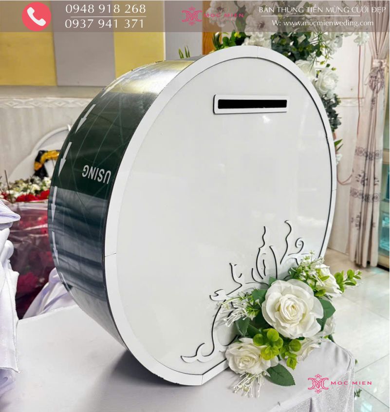 Địa chỉ bán và cho thuê thùng tiền mừng cưới đẹp tại quận 12 TPHCM